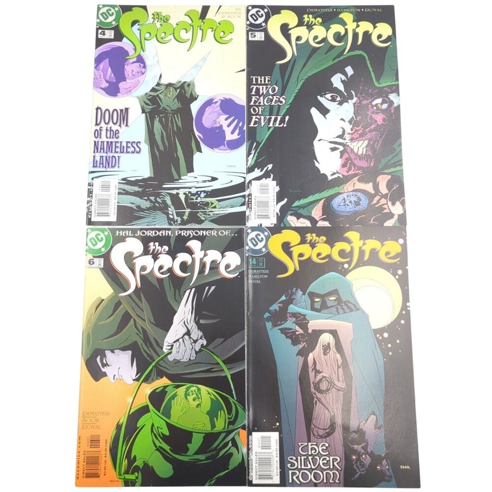 The Spectre Comic Lot of 4 Issues #4, 5, 6, 14 DC Comics Modern Age Hal Jordan